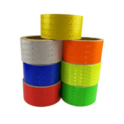 PVC Material Micro Prismatic Reflective Tape For Safety