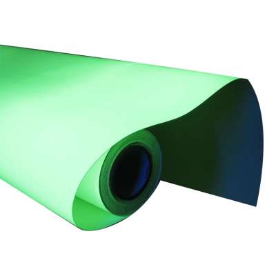 Glow In the Dark Photoluminescent Vinyl Film for Inkjet Printing